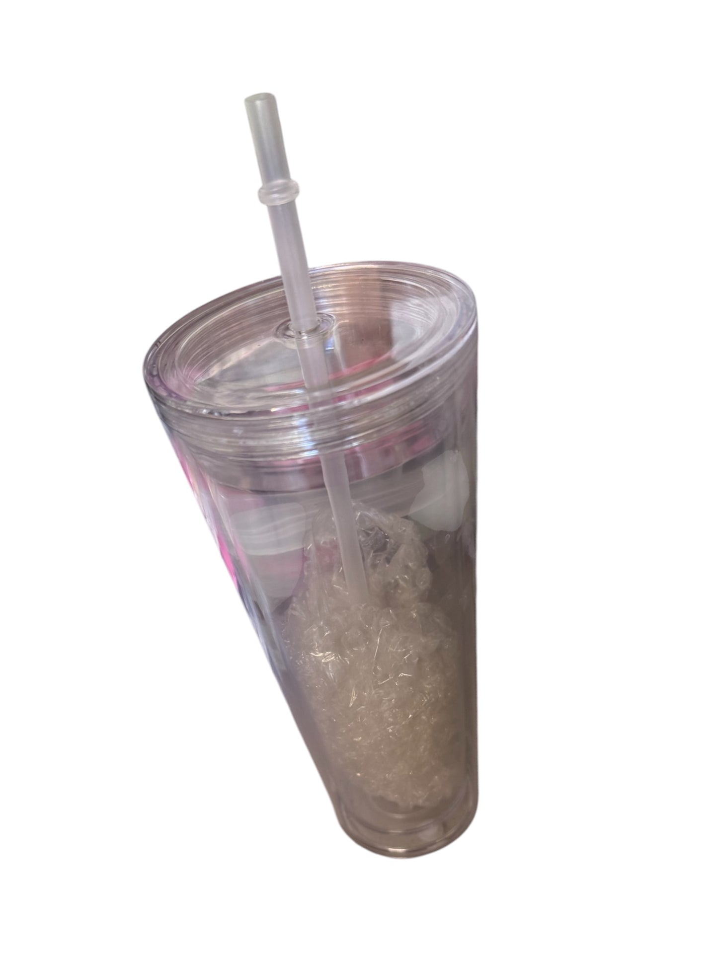 20oz acrylic snow globe