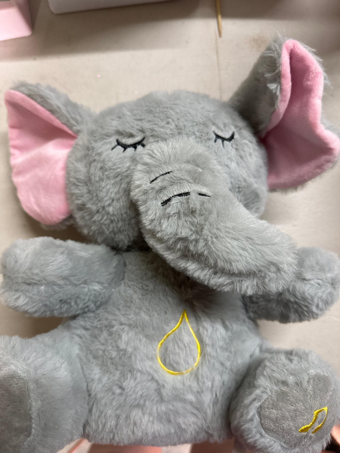 Anxiety breathing elephant