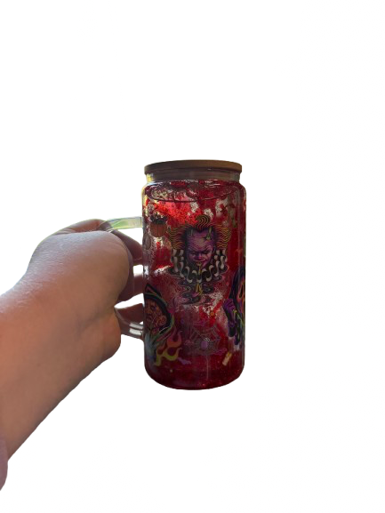 Drip Snow globe horror handled