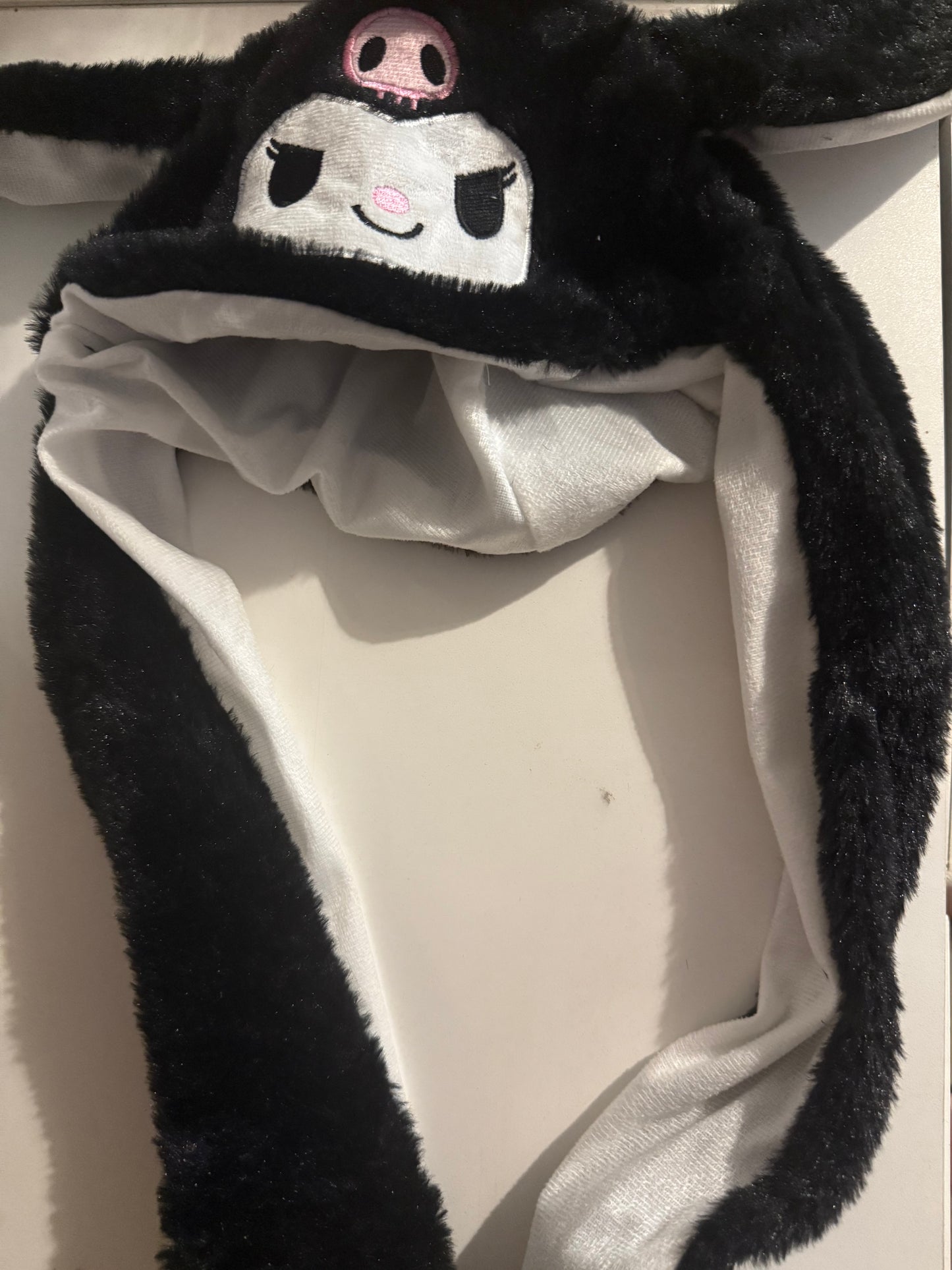 Light up hat with flappy ears