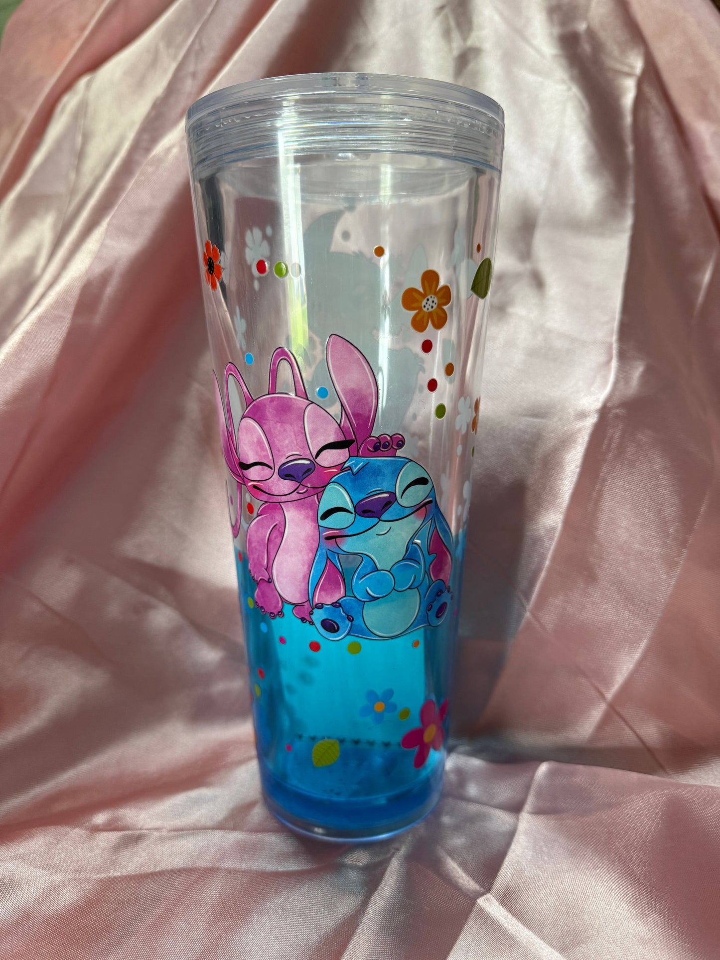Pre-made 20oz acrylic snowglobe