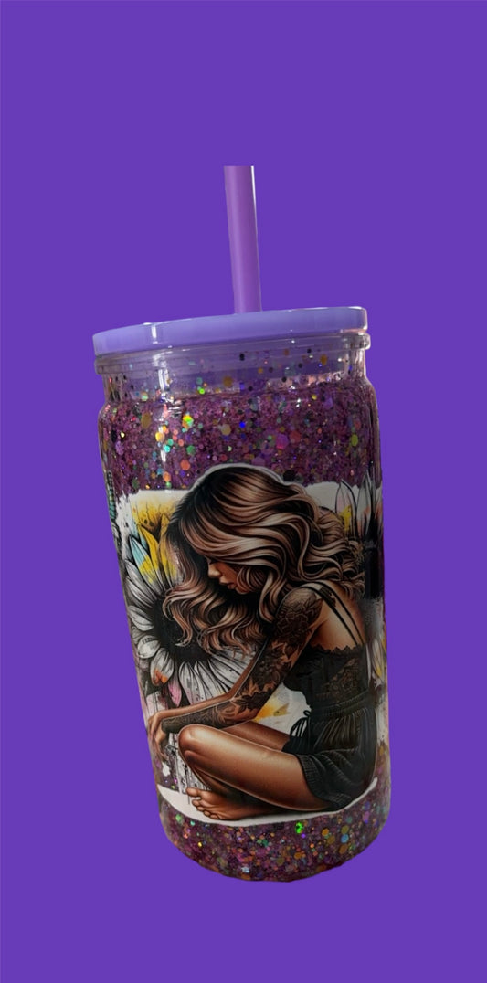16 oz Custom Snow Globe Acrylic Libby's
