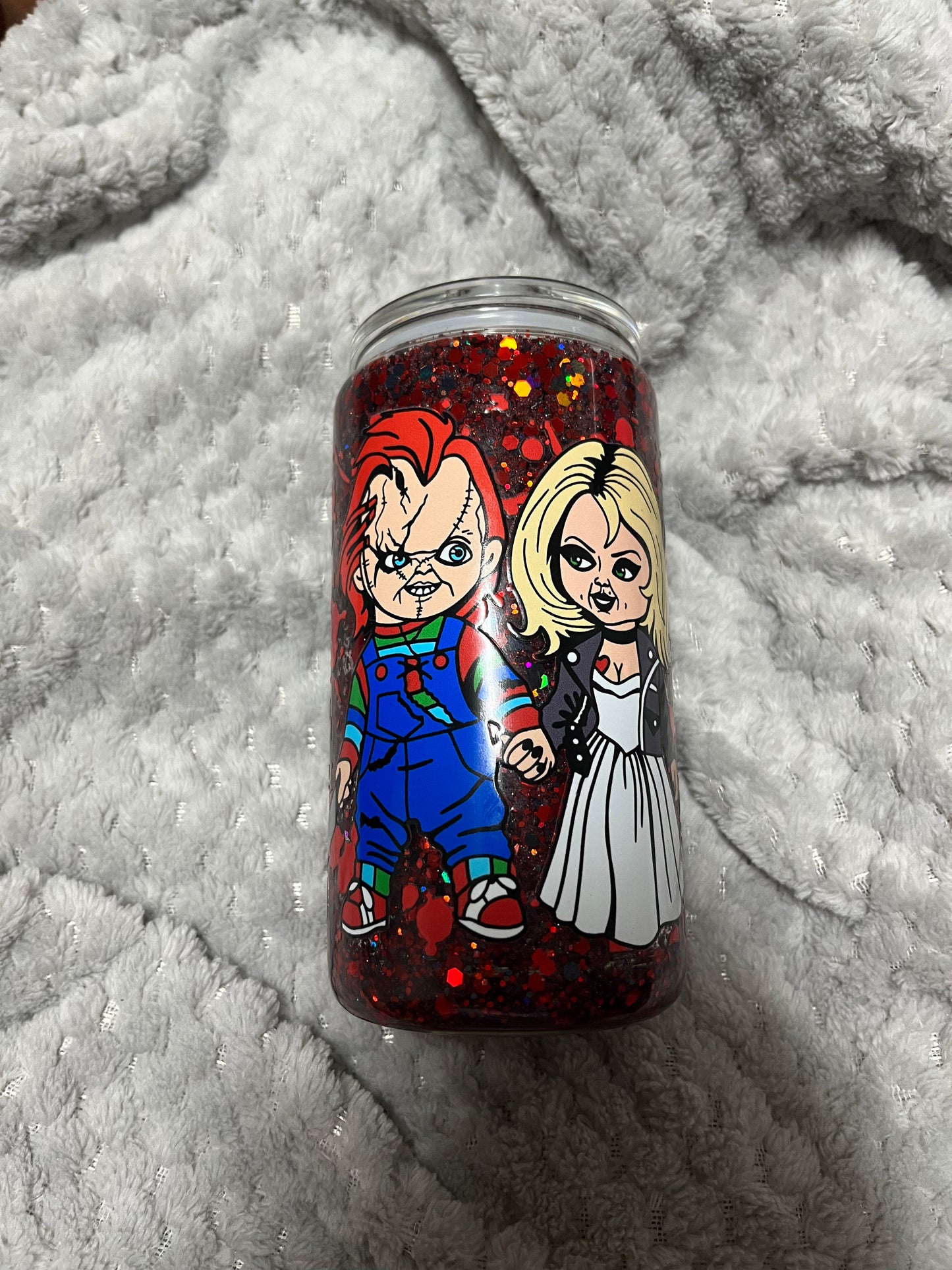 16 oz glass snowglobes